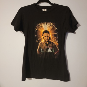 💚 Marvel‎ Loki Ladies Medium Tshirt